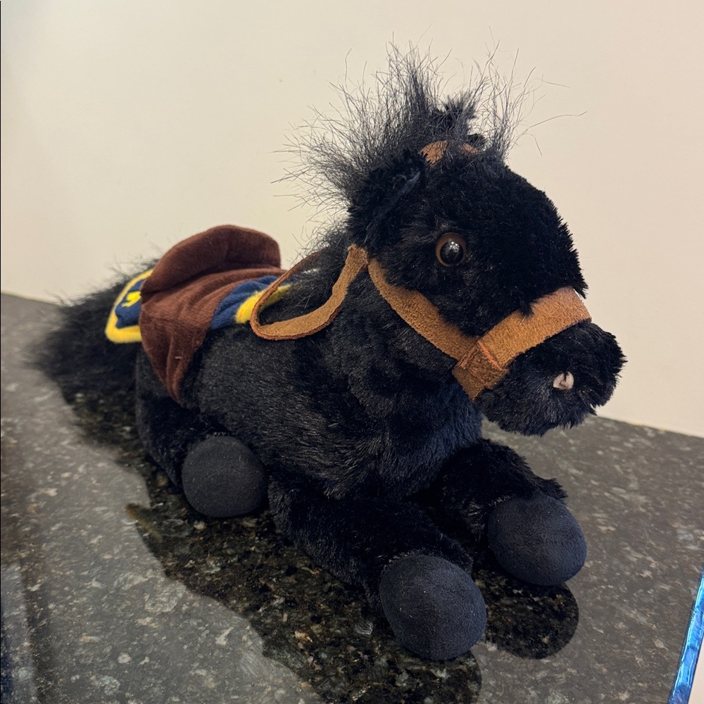 RCMP Foundation Ride Horse Stuffed Animal Plush Toy Size 12”